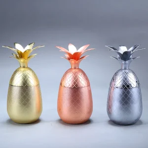 Pineapple Cocktail Mug — Stainless Steel