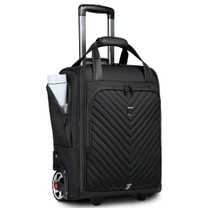 Rolling Laptop Trolley Briefcase — Underseat Carry-On