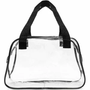 Clear Stadium-Approved Small Transparent Travel Tote Bag