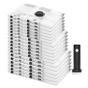 Vacuum Compression Packing Bags with Electric Pump