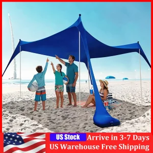 Large Portable Canopy Tent — Beach, Lawn, Camping