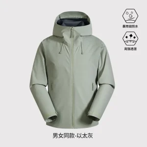 Waterproof Breathable Unisex Hiking Coat — All-Weather