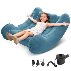 Inflatable Air Cloud Sensory Rocker Chair — Gray