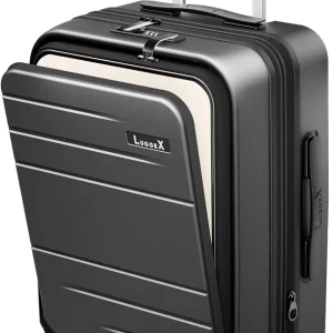 20" Expandable Carry-On with Front Laptop Pocket