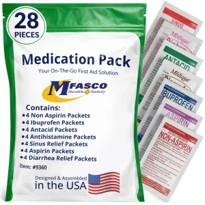 7-in-1 TSA Travel Medicine Kit
