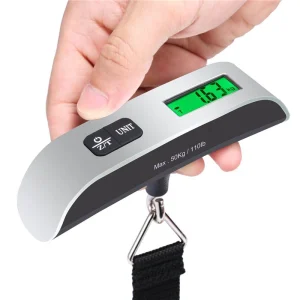 Portable Digital Luggage Scale — 110 lb Display